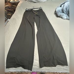 Dolce & Gabbana Brown Wide Leg Pants